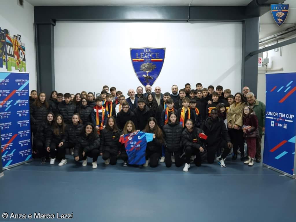 La Junior TIM Cup | Keep Racism Out fa tappa a Lecce